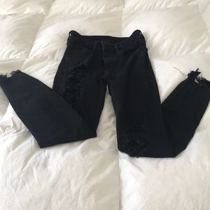 AE Ripped Black Jeans